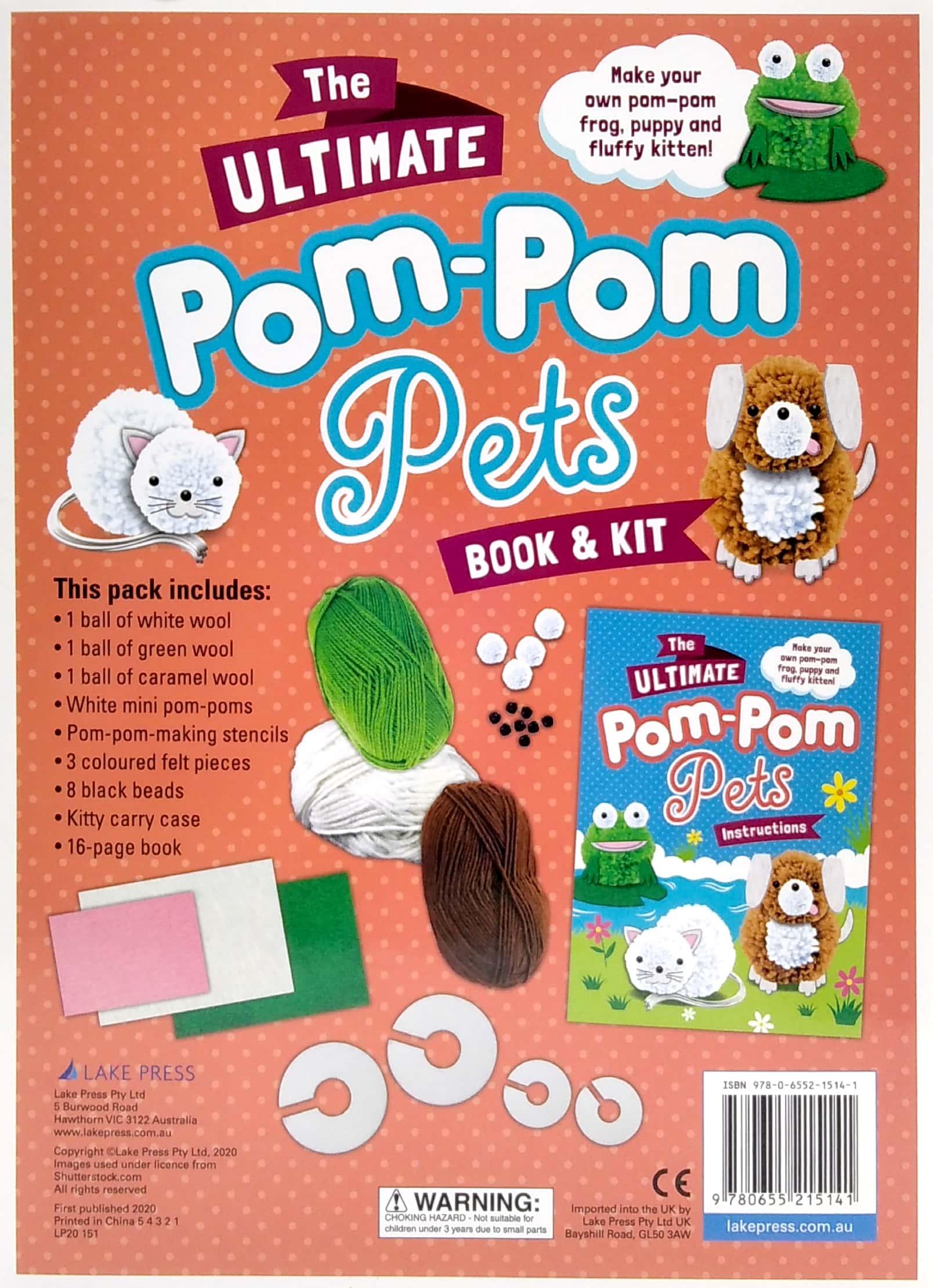 The Ultimate Pom Pom Pets Book & Kit