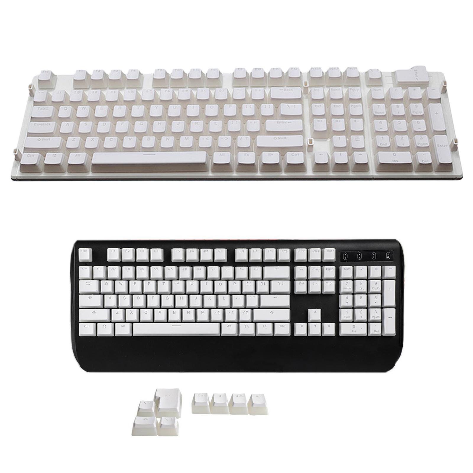 Pudding  Set for   Mechanical Keyboard White