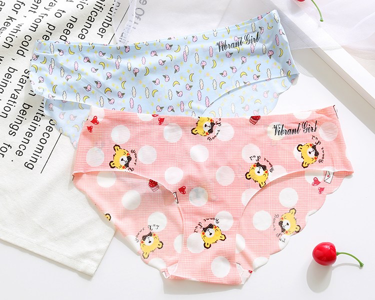 Combo 5 Quần Lót Đúc Nữ Họa Tiết Không Đường May