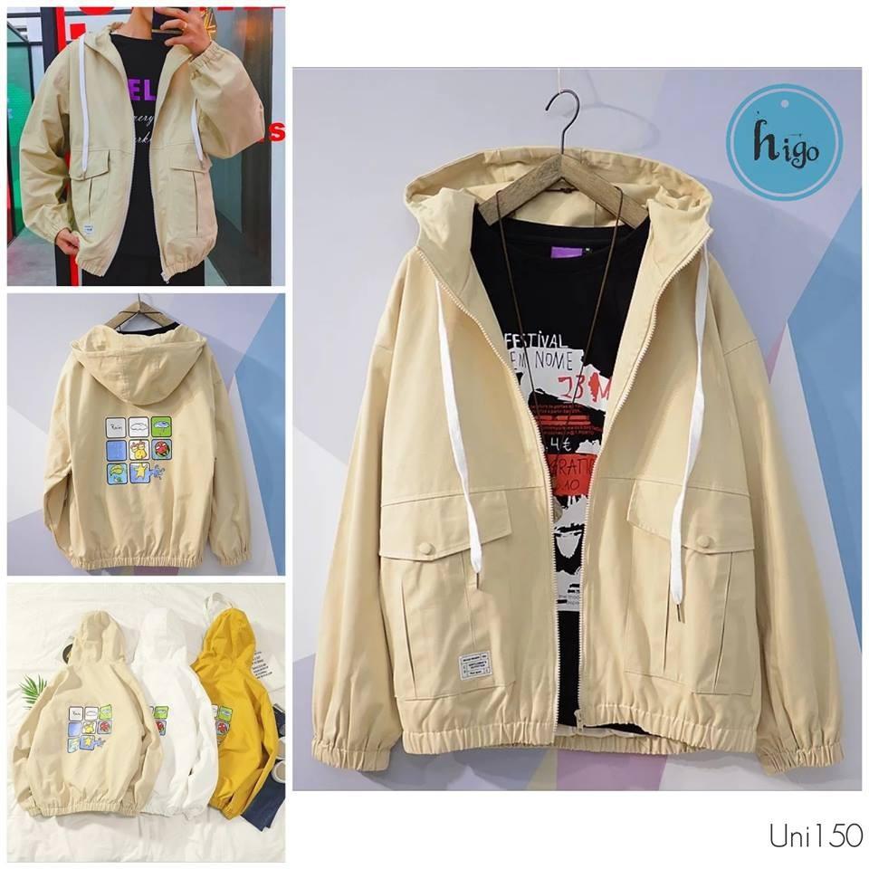 ÁO KHOÁC DÙ Hoạt Hình