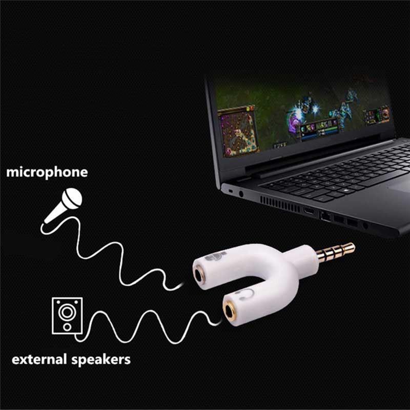 Jack Chia Audio 3.5 mm ra Micro và tai nghe điện thoại