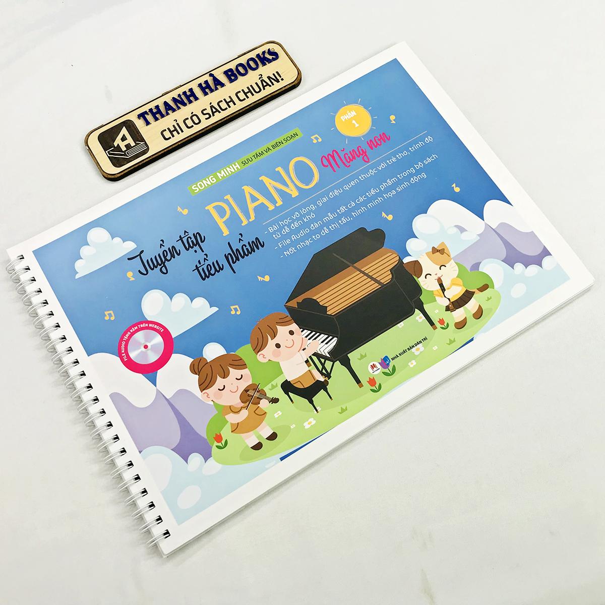 Sách - Tuyển Tập Tiểu Phẩm Piano Măng Non - Bộ 2 quyển, lẻ tùy chọn