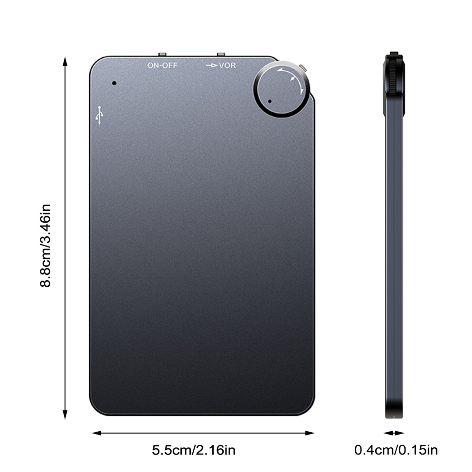 Máy nghe nhạc MP3 siêu mỏng K2 16GB kích hoạt bằng giọng nói