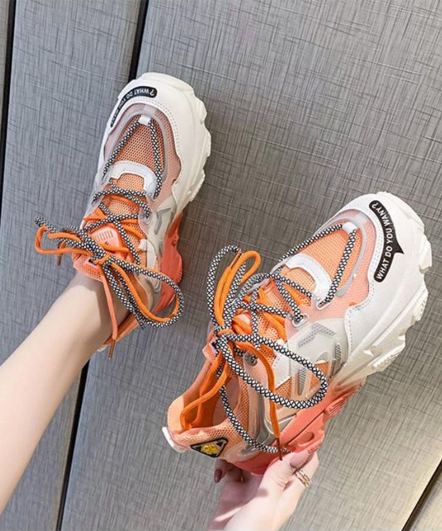 Giày Nữ, Giày Sneaker Nữ, Giày Thể Thao Nữ Phối Màu Thời Trang GTTNU-22.