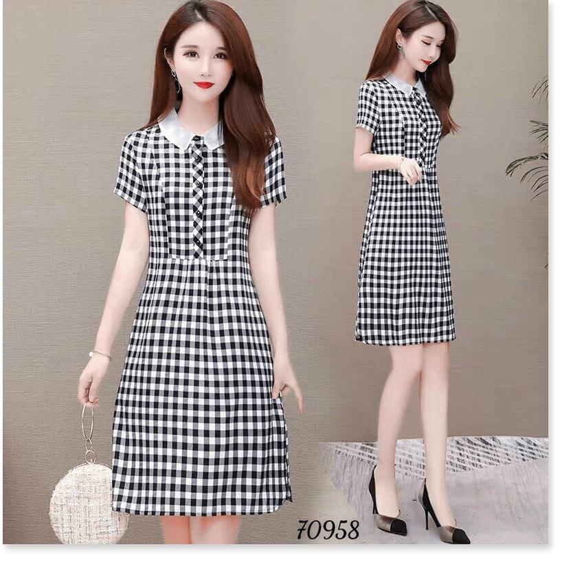 ĐẦM DỰ TIỆC CARO NỮ SIÊU XINH