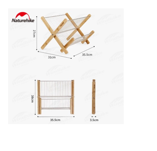 Giá đựng bát đĩa thoát nước gấp gọn NatureHike CNH22SN003