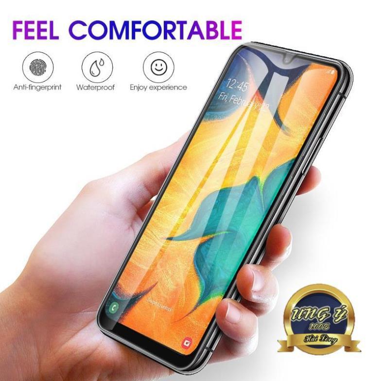 Kính cường lực 9D bảo vệ toàn màn hình cho Samsung Galaxy A7 A9 A8 2018 M20 M10 A10 A50