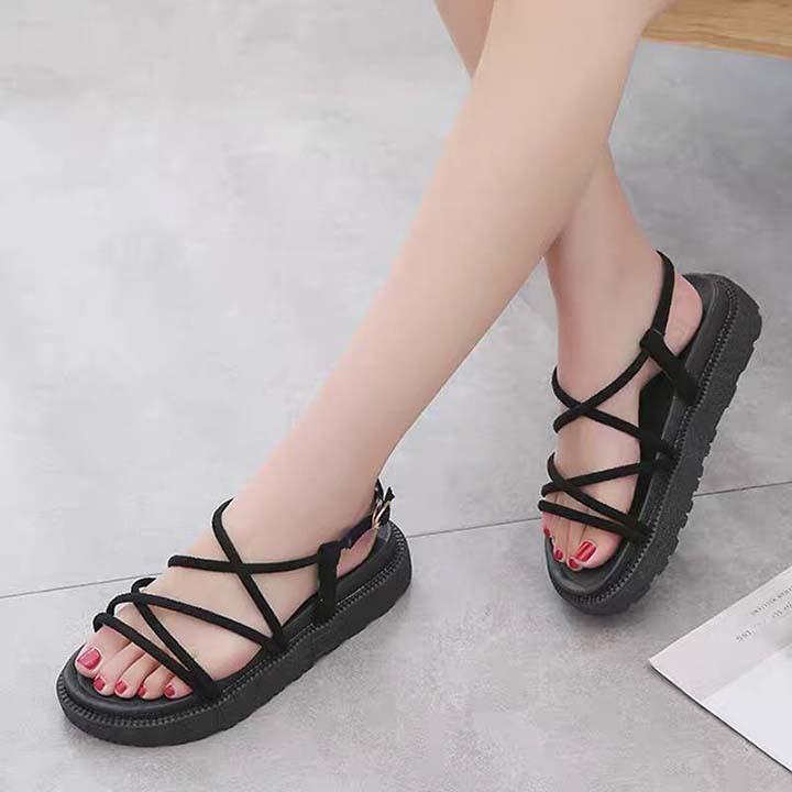 Sandal quai hậu nữ thời trang Hàn Quốc