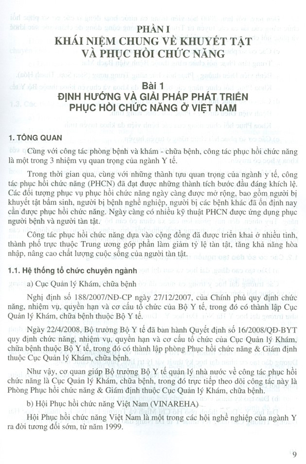 Phục Hồi Chức Năng (Dùng cho bác sĩ định hướng chuyên khoa) - Tái bản 2021