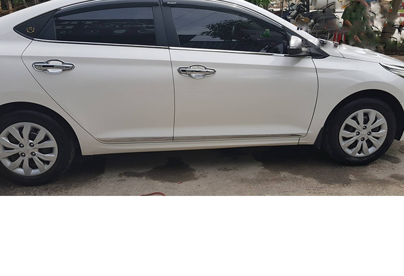 Bộ ốp, nẹp sườn dành cho xe Hyundai Accent 2018-2019