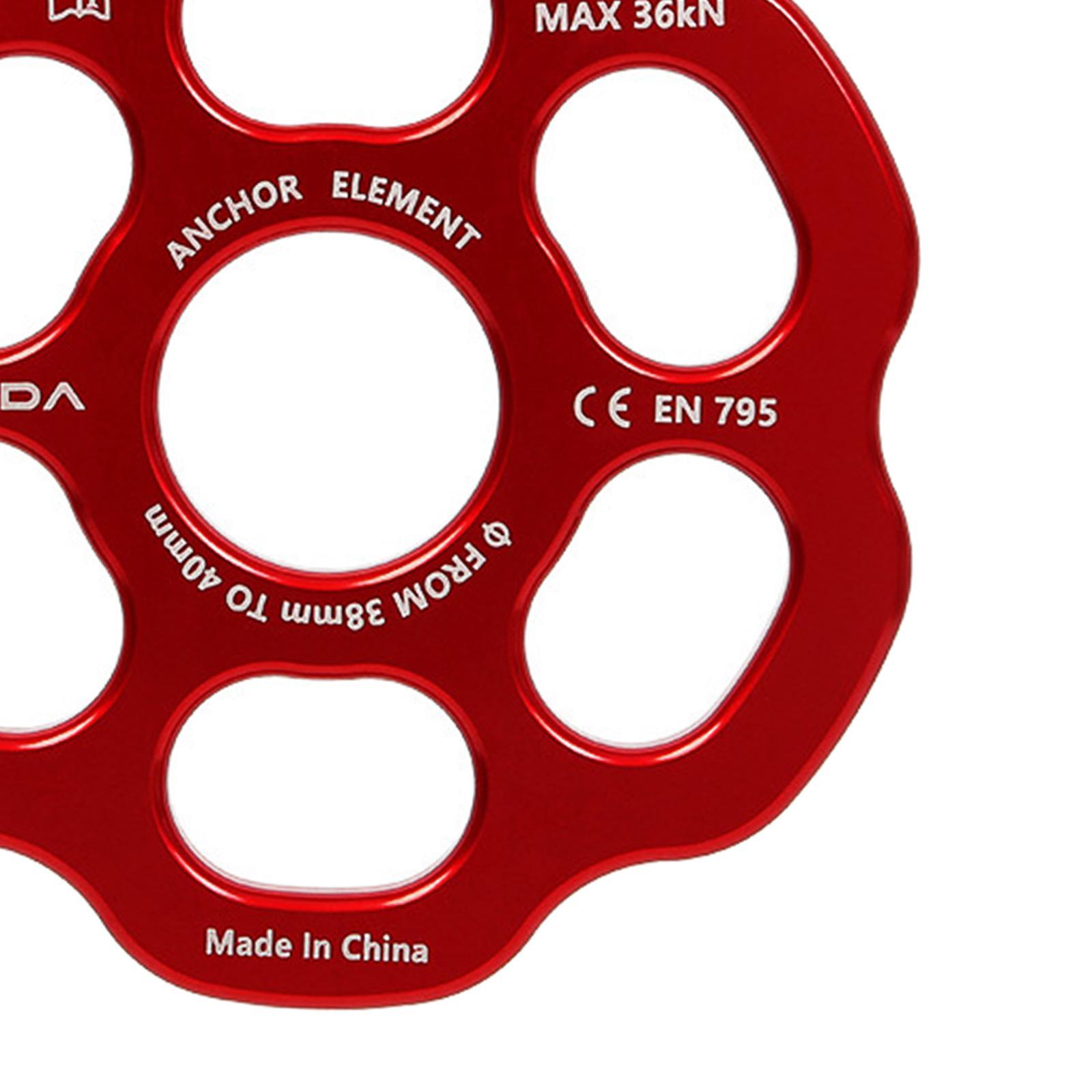 Outdoor Paw Rigging Plate Climbing Anchor Point Connector Gear