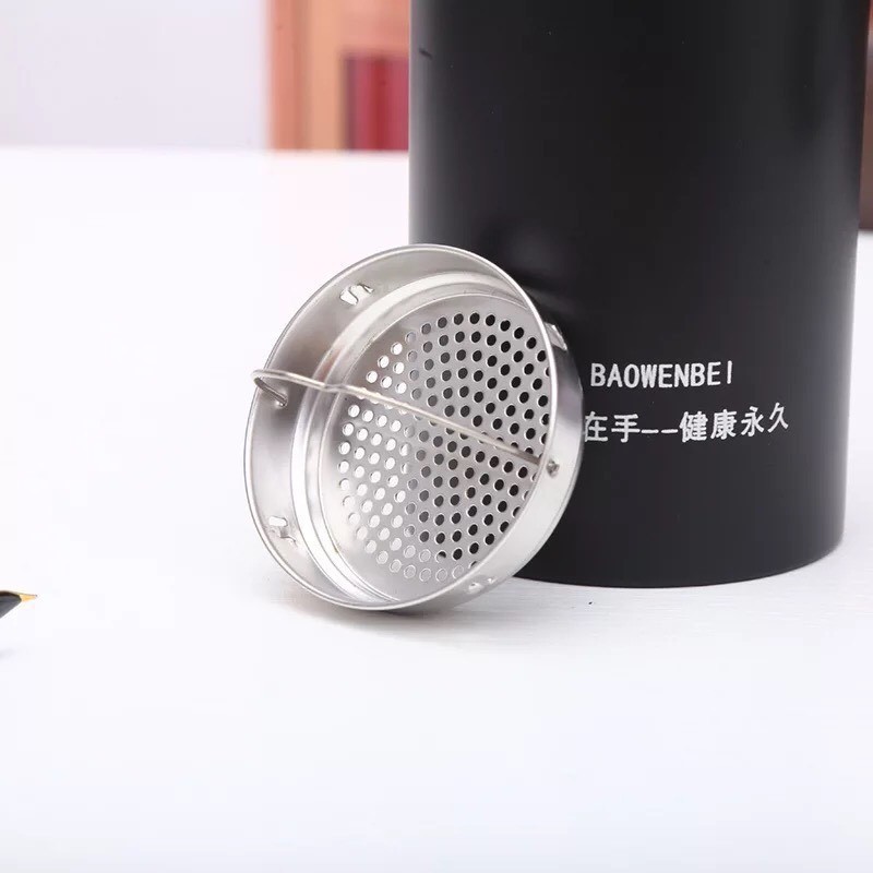 Bình Giữ Nhiệt Pha Trà Xlan 700ml Chất Liệu Inox 304 Cao Cấp Có Lưới Lọc Tiện Dụng
