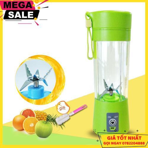 Máy Xay Sinh Tố Mini Cầm Tay, Máy Xay Sinh Tố Đa Năng Navi Thủy Tinh 6 Lưỡi - Giao Hàng Toàn Quốc