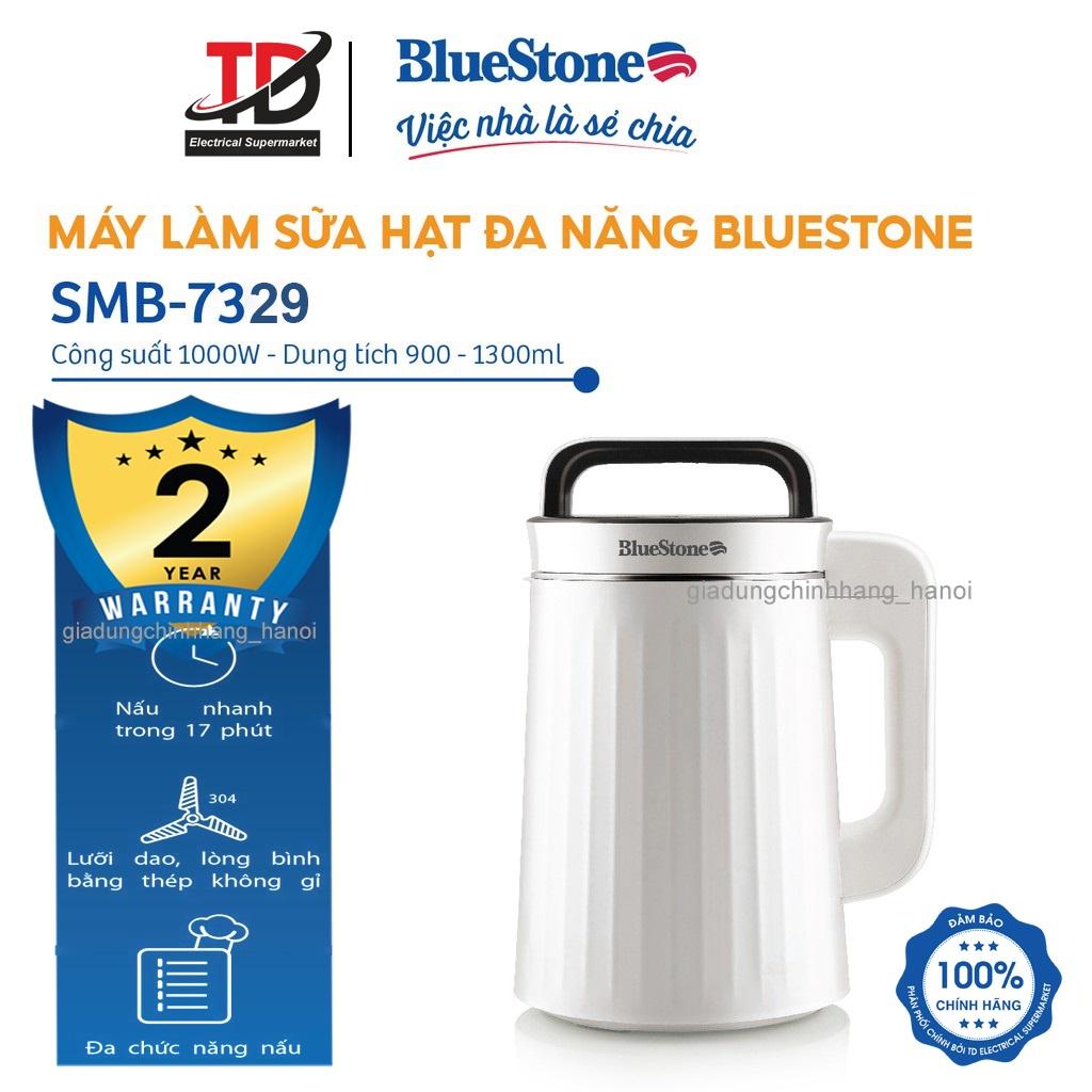 Máy Làm Sữa Hạt Bluestone SMB-7329, Công Suất 1000W, Dung Tích 1.3Lit, Hàng Chính Hãng