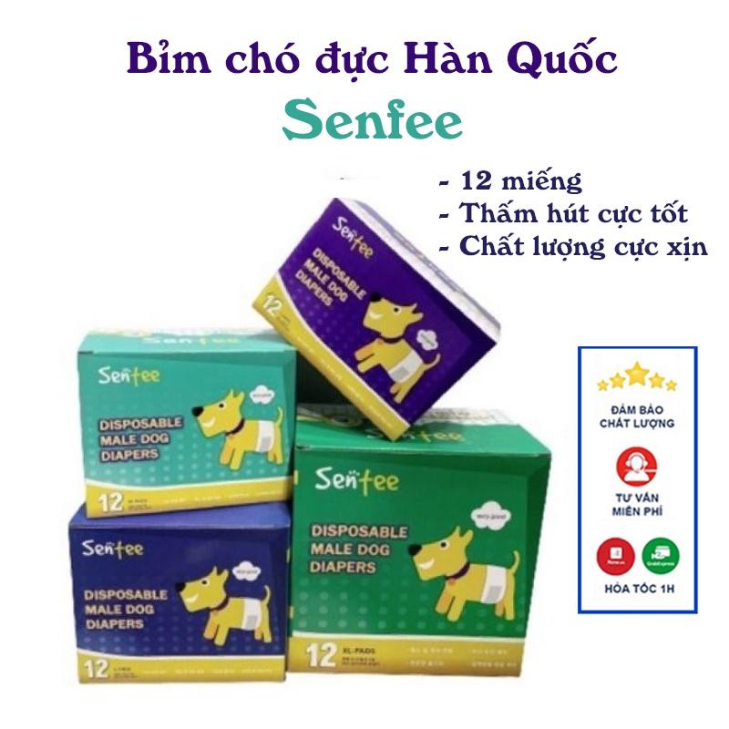 Bỉm Cho Chó Đực Sentee chống thấm cực tốt công nghệ Hàn Quốc