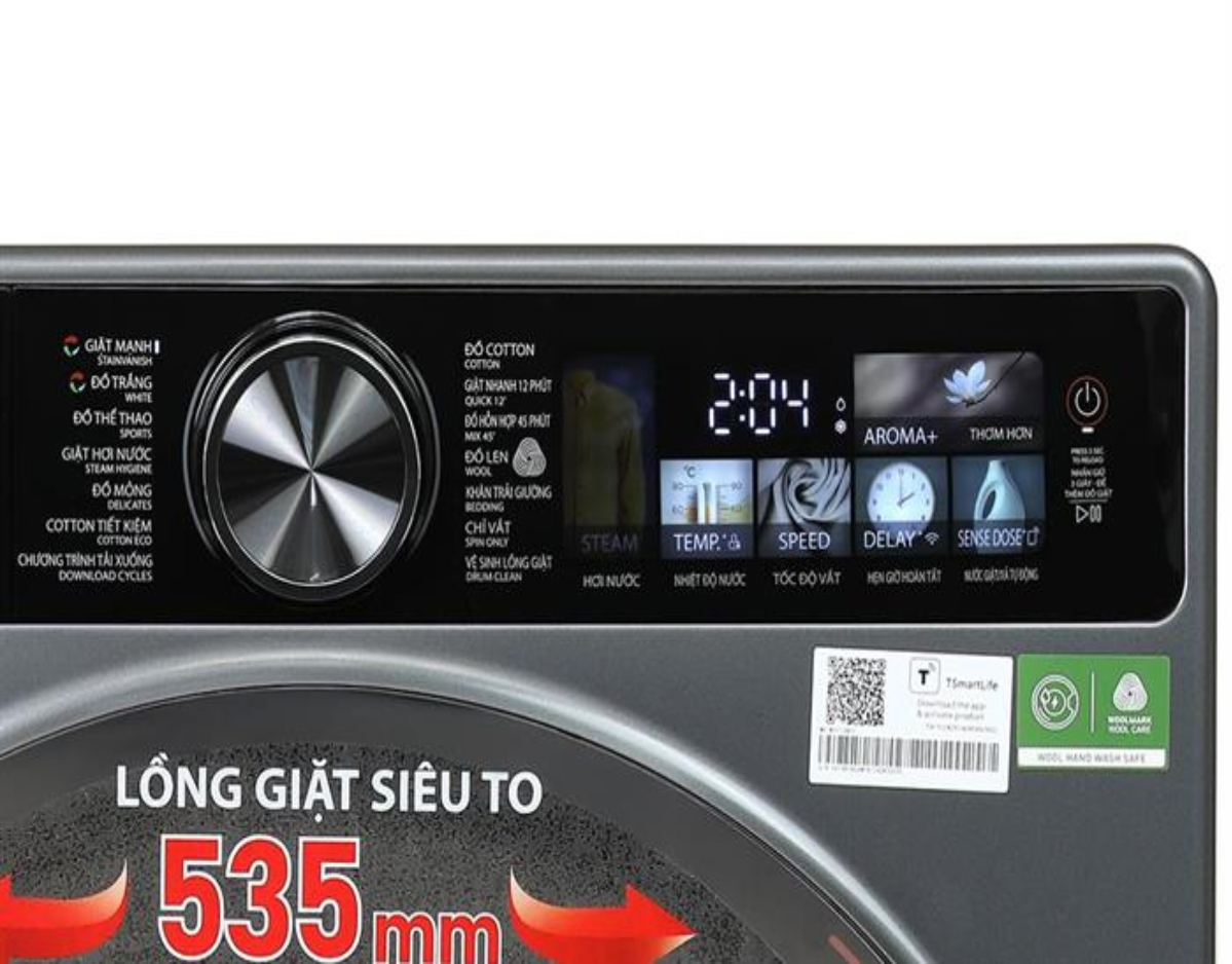 Máy giặt Toshiba Inverter 13 kg TW-T25BZP140MWV(MG) - - HÀNG CHÍNH HÃNG - CHỈ GIAO HCM