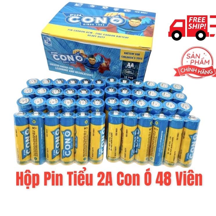 Pin tiểu AA Con Ó R6P-UM3 (hộp 48 viên, mẫu mới) - Pin 2A