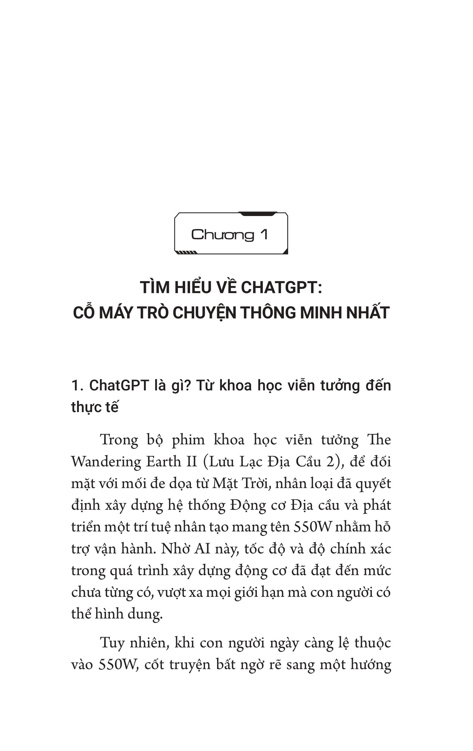 Sách - Chat GPT Khai Phá Trí Tuệ Nhân Tạo Trong Kỷ Nguyên Số