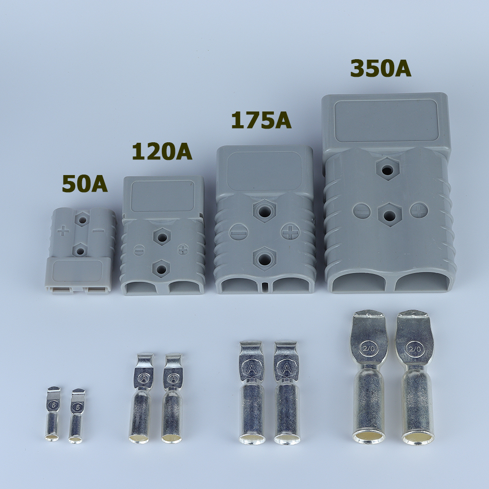 Jack cắm Anderson 50A 120A 175A 300A 600V giắc kết nối Pin acquy đầu nối xe nâng tàu thuyền UPS