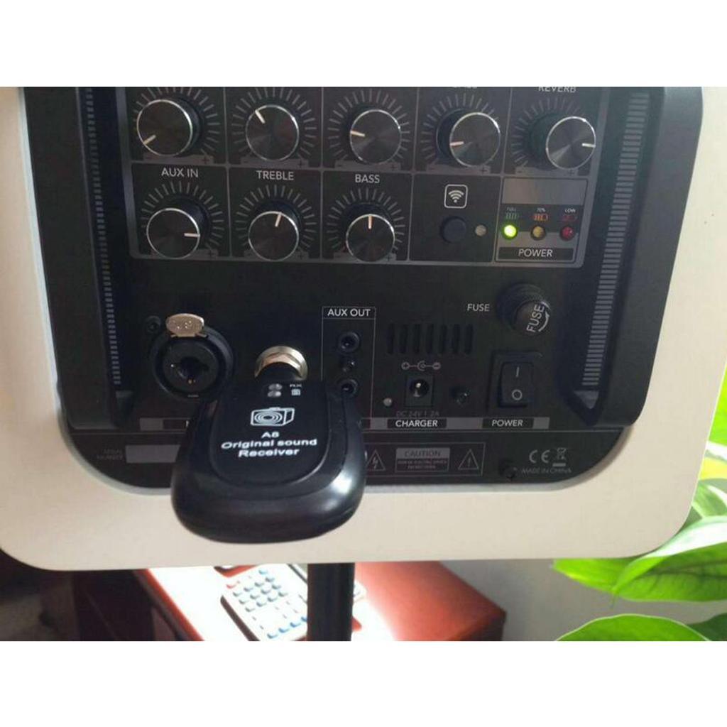 Electric Guitar Bass UHF Wireless System, Audio Transmitter And Receiver Set
