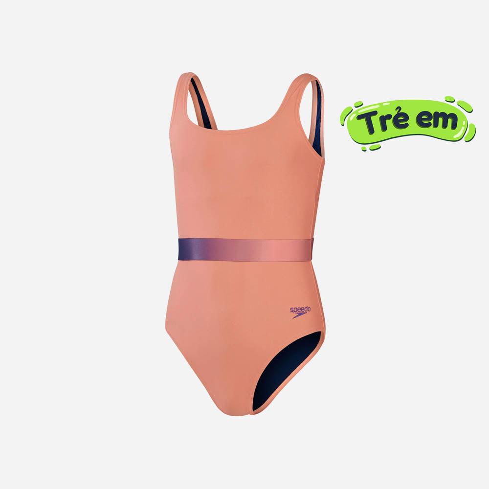 Đồ bơi một mảnh bé gái Speedo Cont Belted 1Pc - 8-00313815471