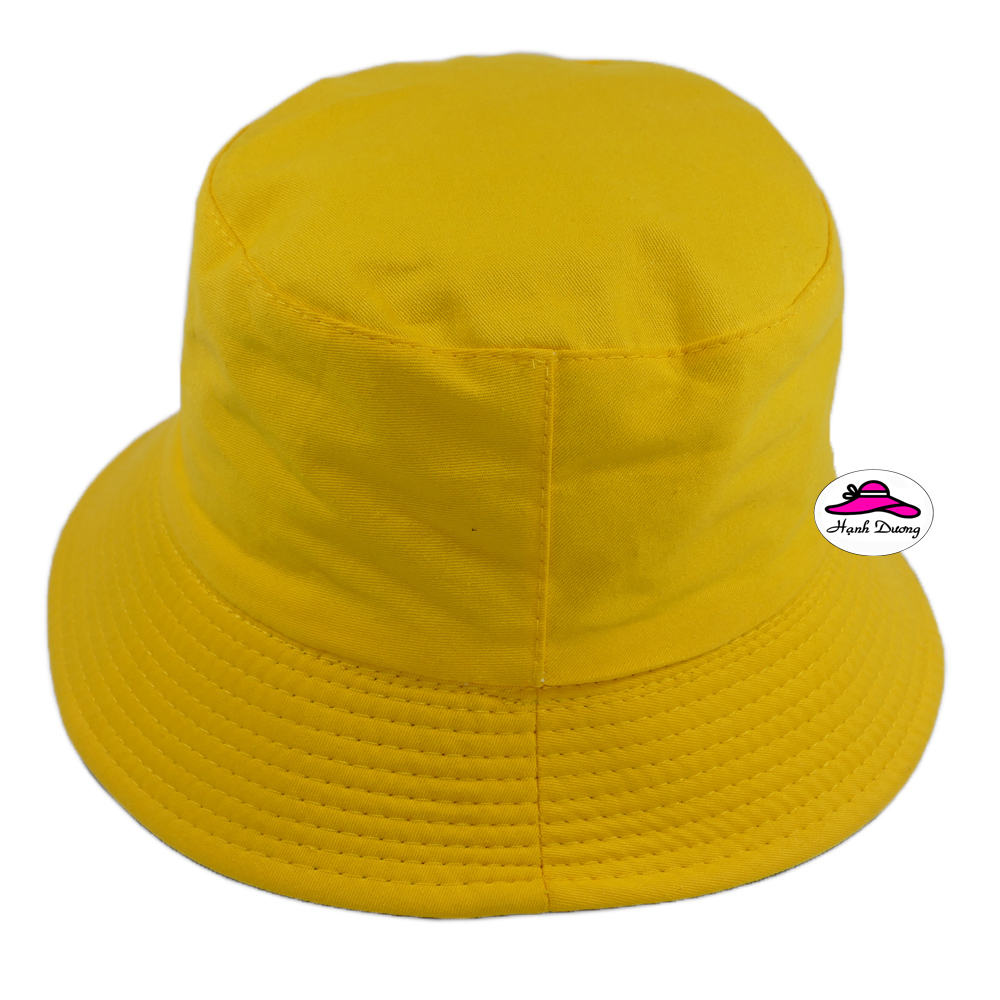 Mũ bucket trơn 2 mặt với 2 màu khác nhau, phong cách đơn giản thời trang - Hạnh Dương
