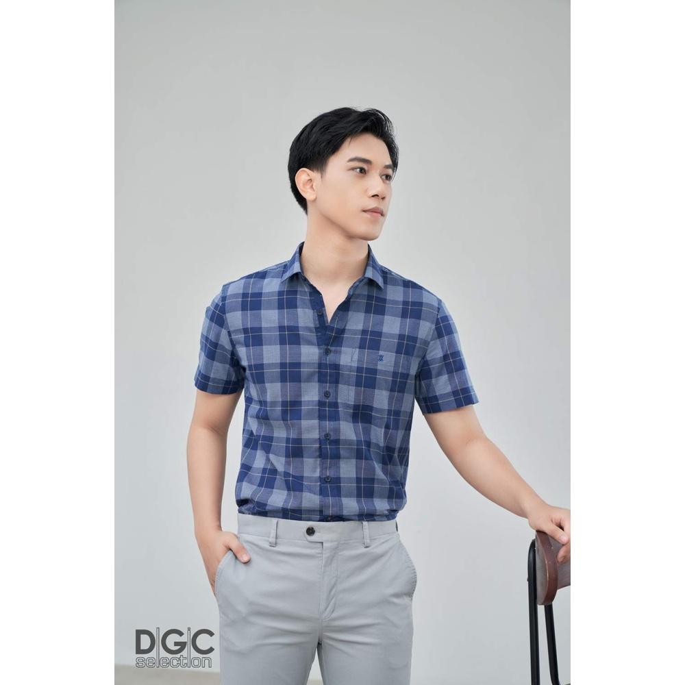 Áo sơ mi Nam ngắn tay Regular Fit DGC - SASNCB27M-S