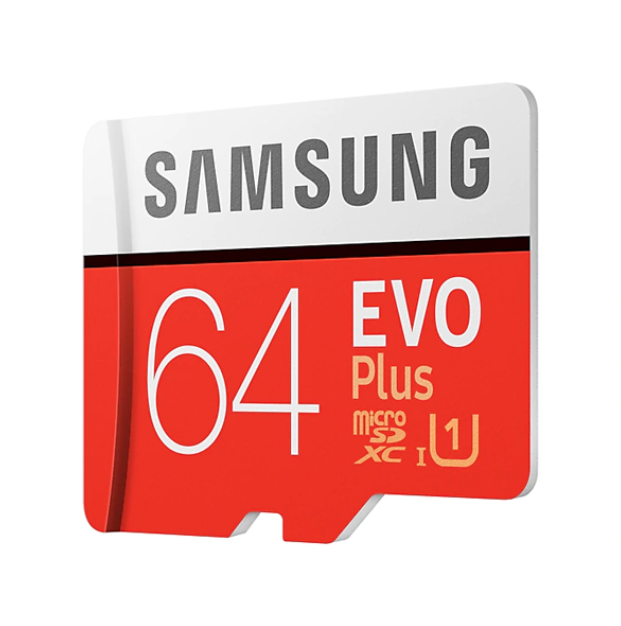 Thẻ Nhớ Micro SD Samsung Evo Plus 64GB Class 10 - 100MB/s (Kèm Adapter) - Hàng Chính Hãng