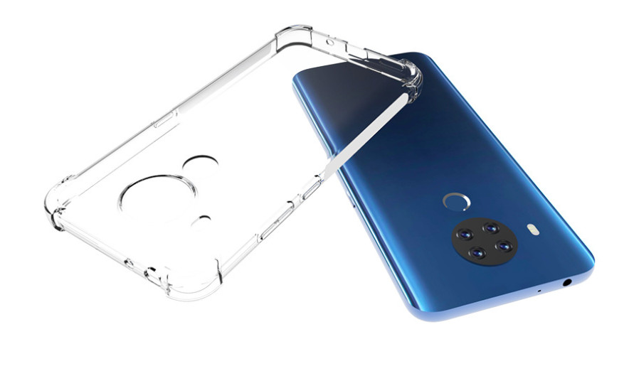 Ốp lưng dẻo trong chống sốc cho Nokia 5.4 - Hàng nhập khẩu