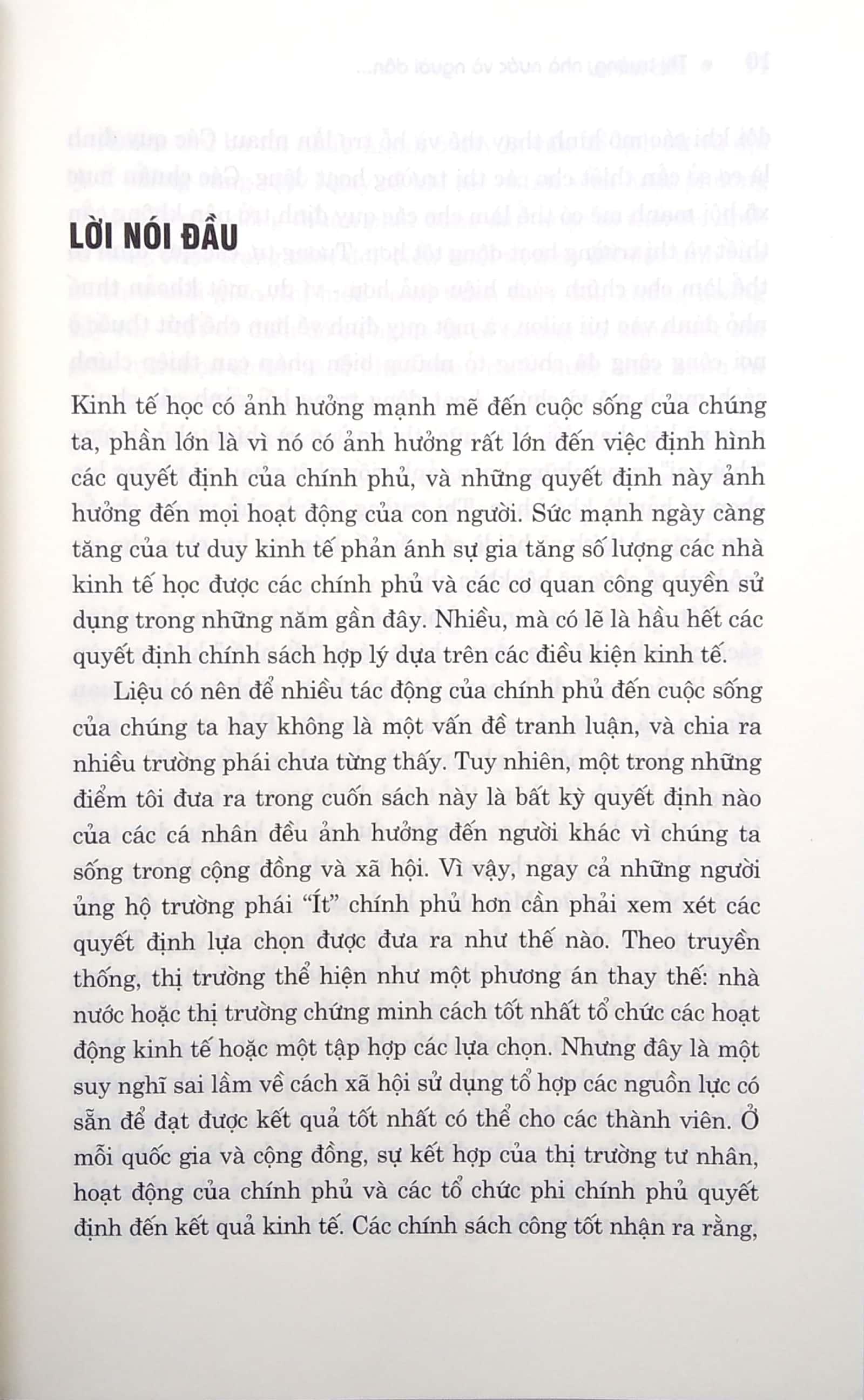 Thị Trường, Nhà Nước Và Người Dân - Kinh Tế Học Về Chính Sách Công