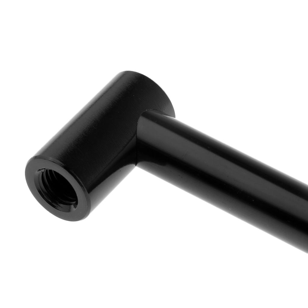 Carp Fishing Buzz Bar Rod Pod Holder Buzzer Bar for 2 Rods Black 20cm