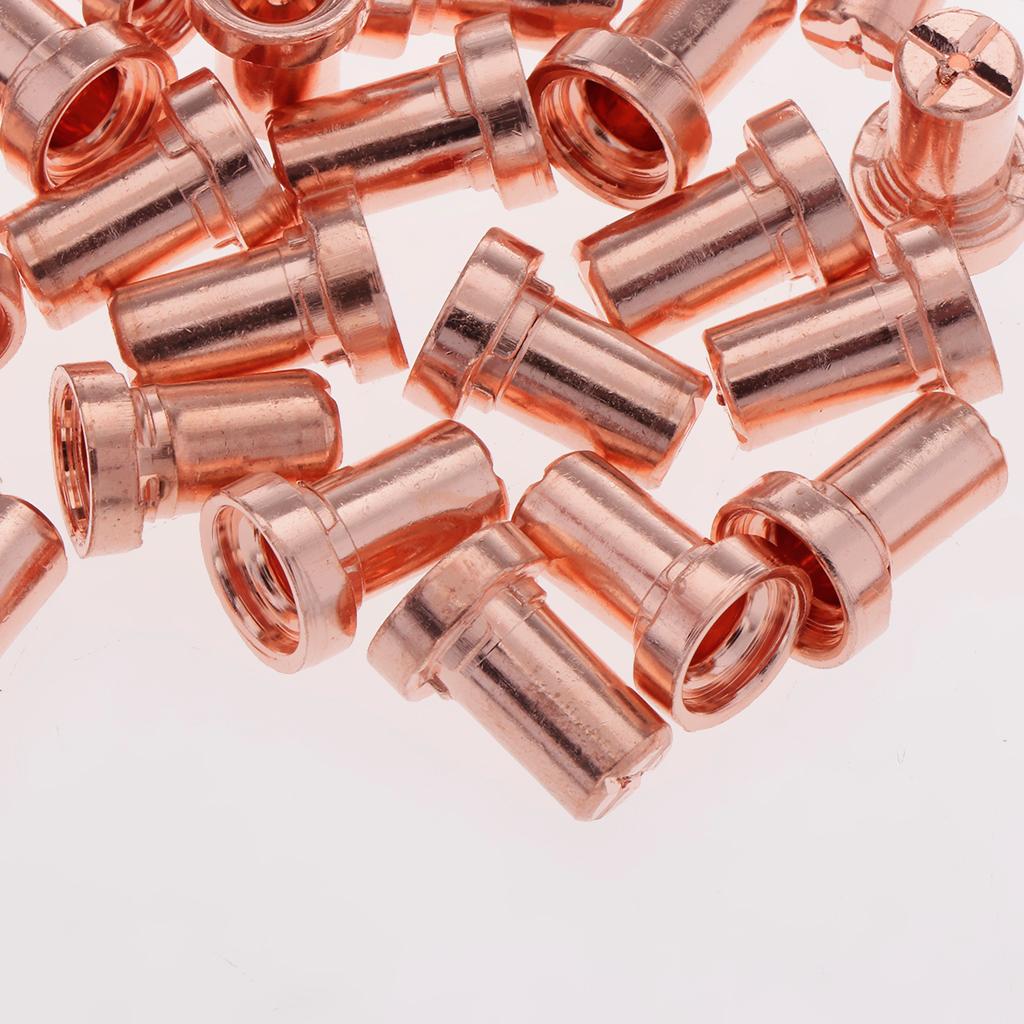 Plasma  Tip Nozzle Extended Cutting Consumables Accessory Fit 60pcs