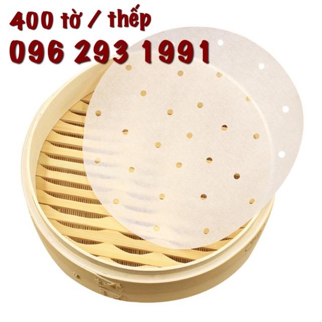 Giấy nến Size 17.8 cm - Set 5 thếp * 390->400 tờ / thếp giấy nến dành cho NCKD và Xửng hấp