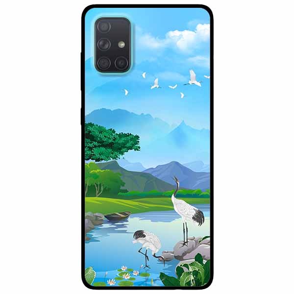 Ốp lưng dành cho Samsung A51 mẫu Sáng Trong Lành
