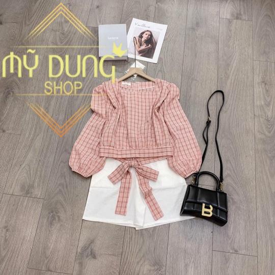 Ở NHÀ VẪN XINH - SET ÁO KIỂU + QUẦN SHORT- CHẤT LIỆU NHẸ THOÁNG MÁT- CỰC CHẤT- GIÁ RẺ SO VỚI CHẤT LƯỢNG