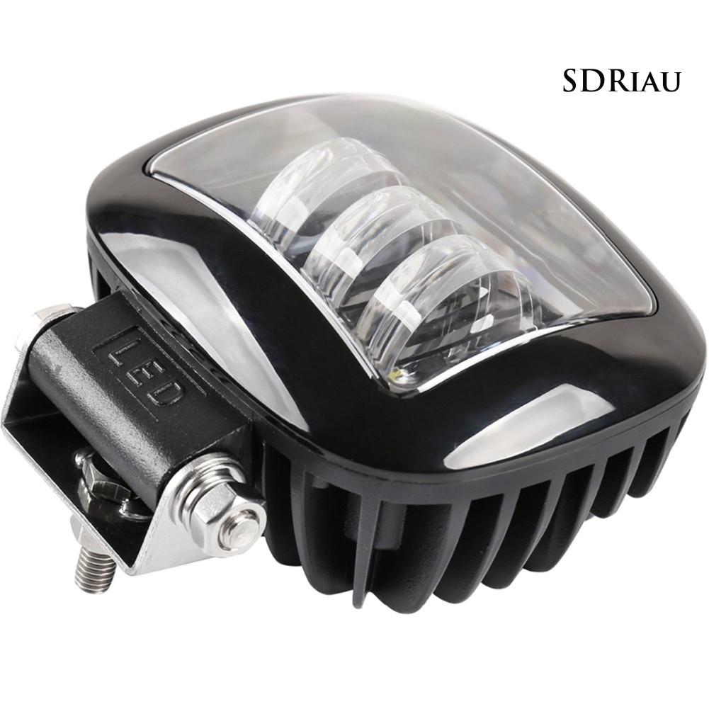 Đèn Led Hình Vuông / Tròn 30w 6000k Cho Xe Hơi