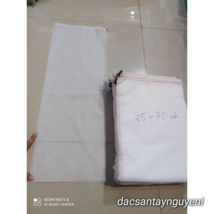 50 CÁI TÚI VẢI BAO BỌC MƯỚP HƯƠNG,BẦU,BÍ