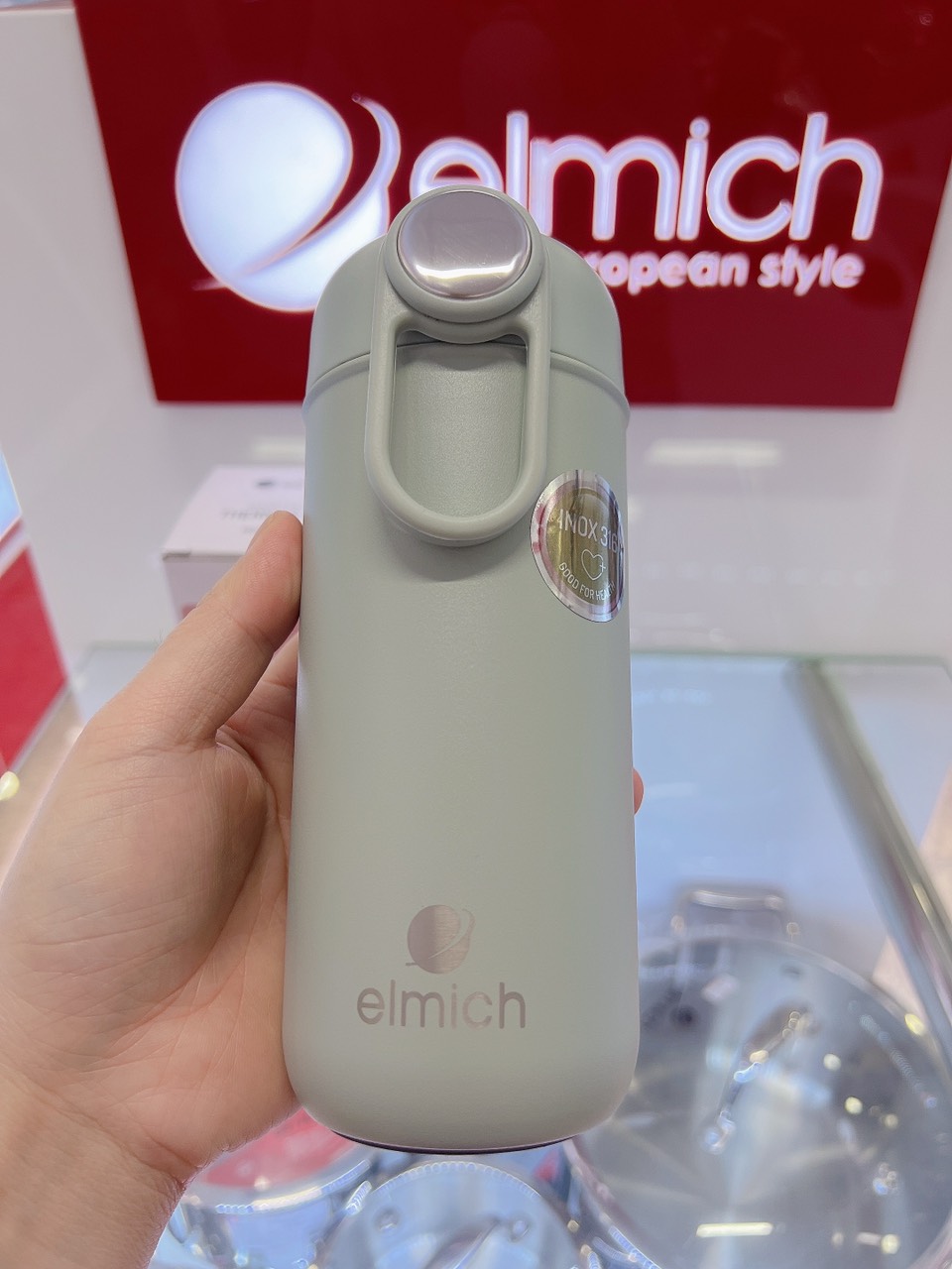 Bình giữ nhiệt Inox 316 Elmich EL8018 dung tích 400ml