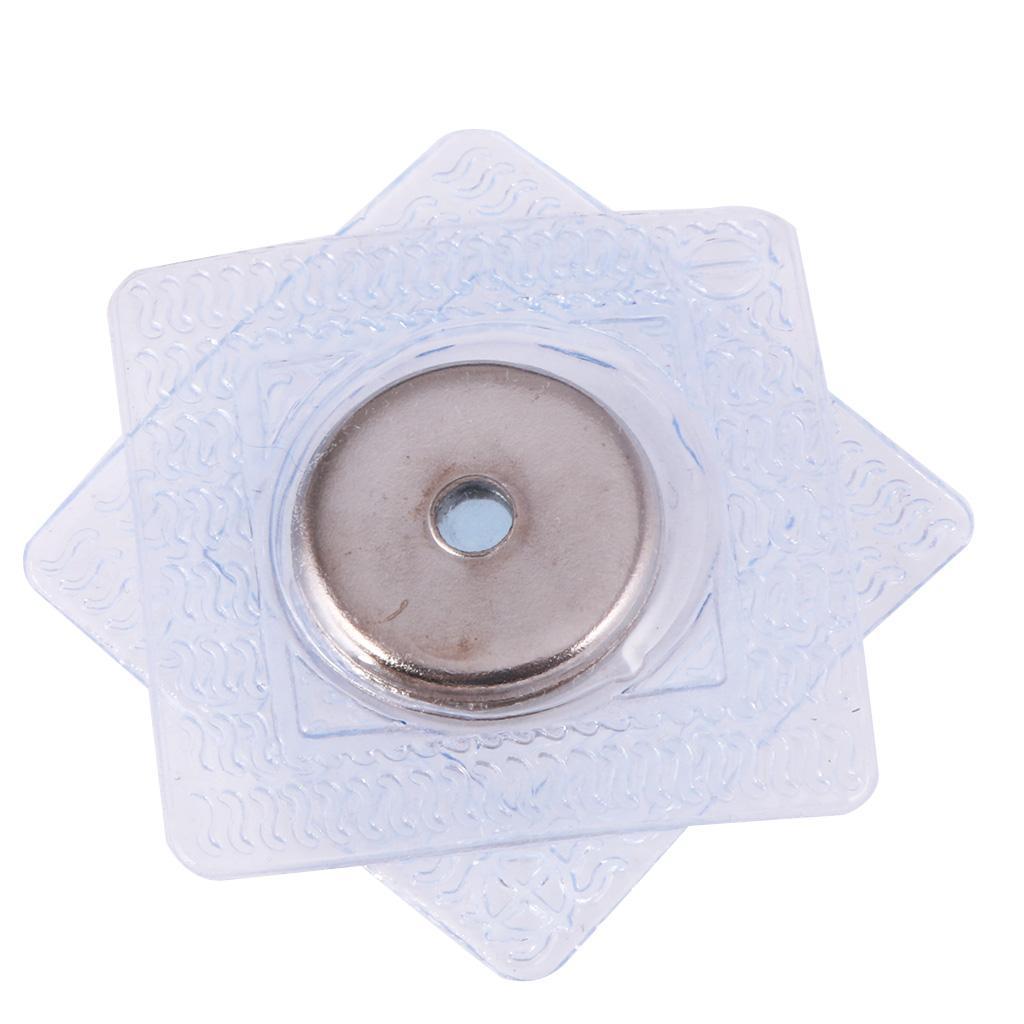 2-3pack 10 Pairs 19mm Invisible Sew-in Magnetic Snap Purse Fastener