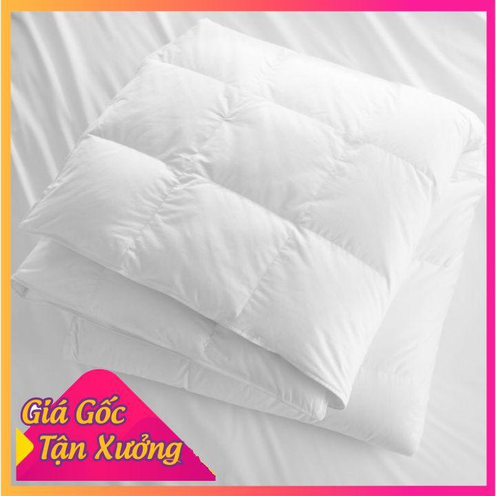 Chăn chần bông Trắng Trơn
