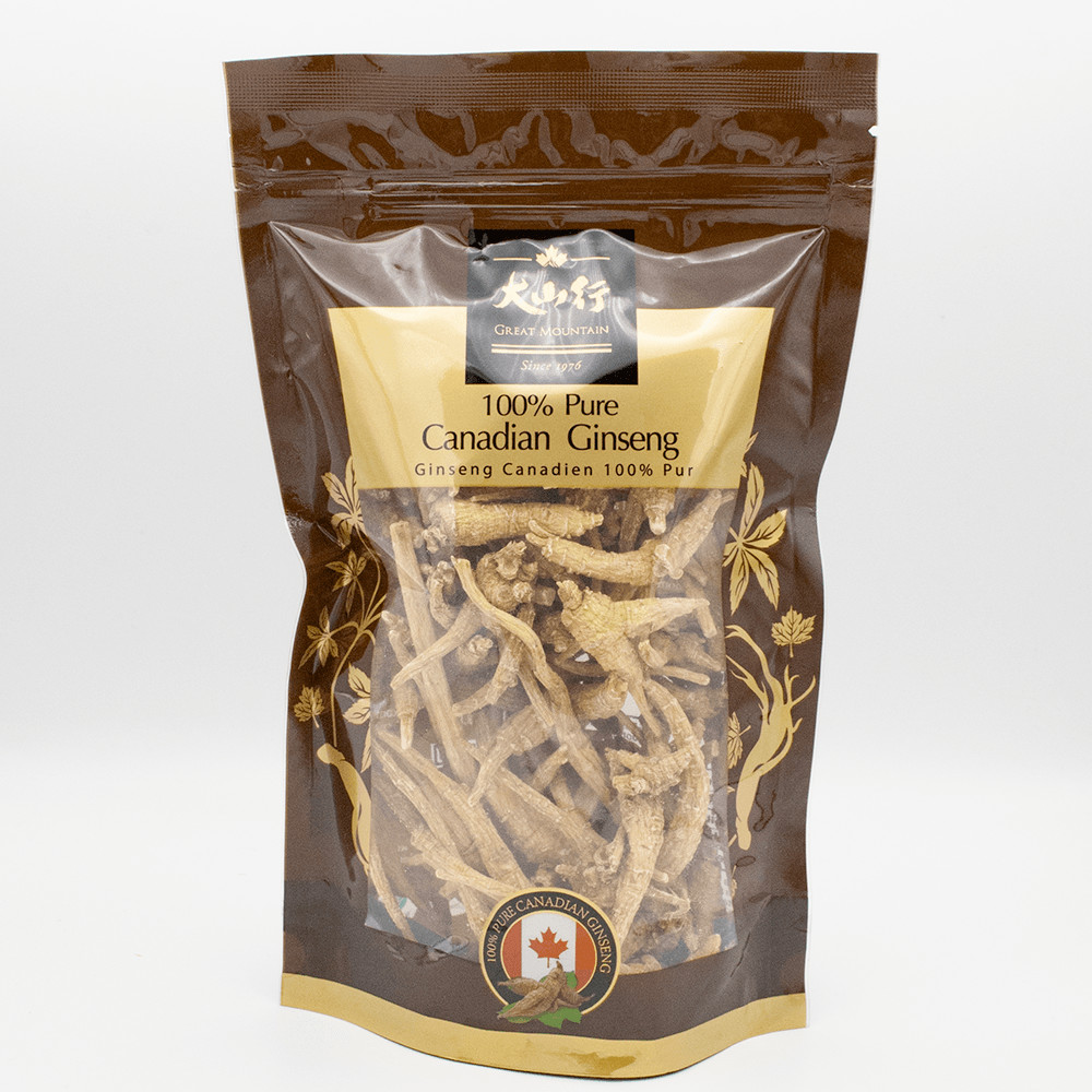 Nhân Sâm Khô Củ Dài Canada Great Mountain 227gram