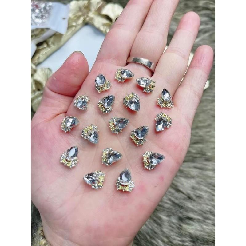 charm đá- phụ kiện nail