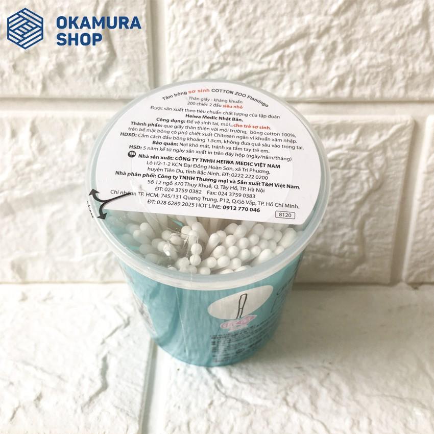 ️️ Tăm bông trẻ em COTTON ZOO Nhật Bản