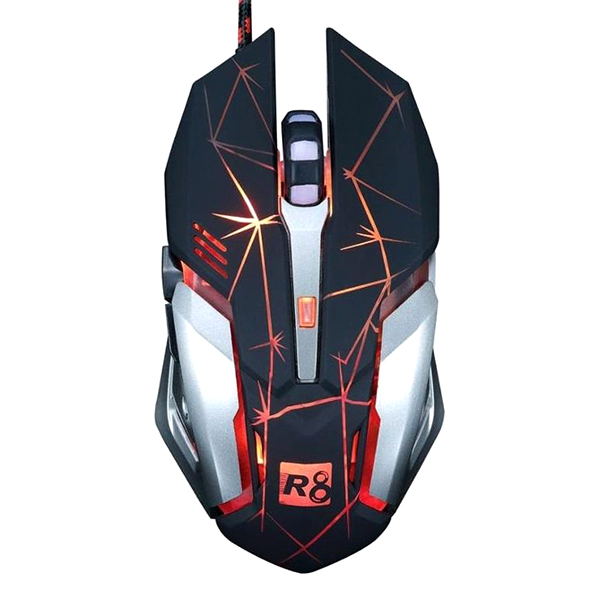 Chuột 6D Chuyên Game R8 1615B LED DPI 3200 - Hàng Nhập Khẩu