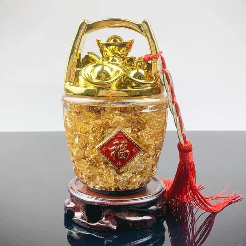 Túi Vàng Phong Thuỷ Tài Lộc - cao 13cm