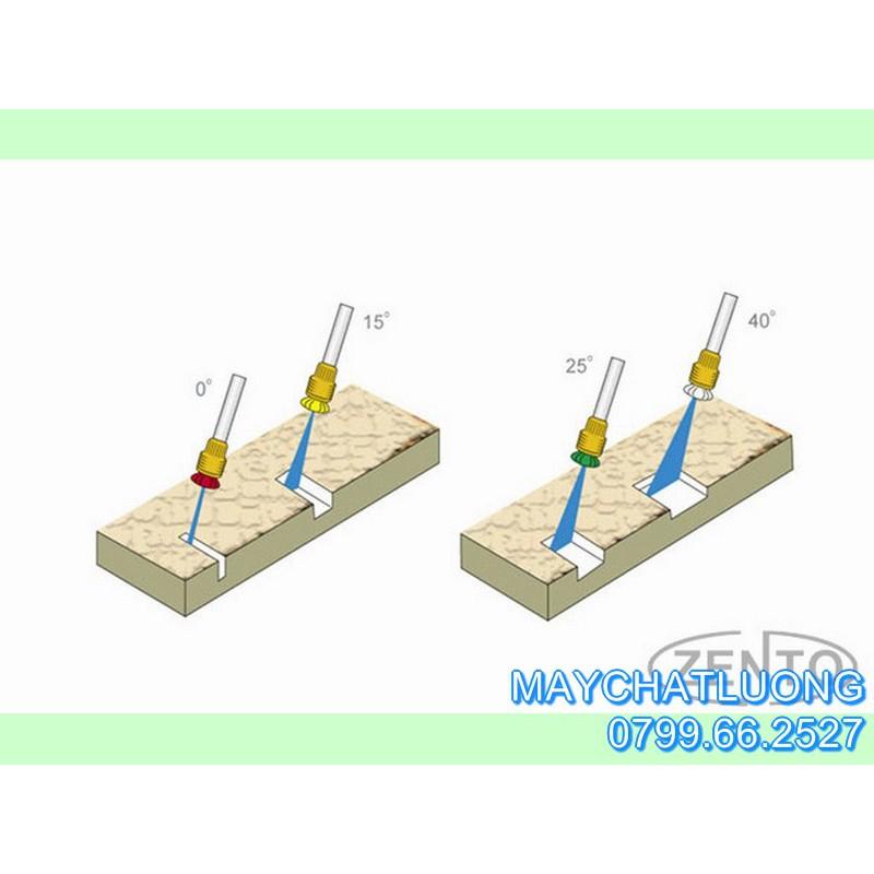 BỘ 4 ĐẦU GẮN máy XỊT RỬA XE 