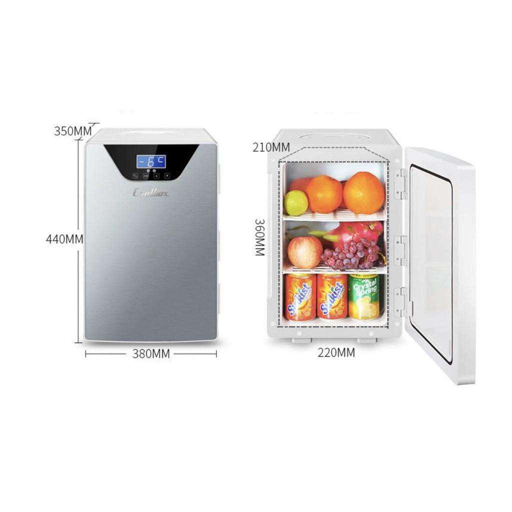 Tủ lạnh 20L LCD điều chỉnh nhiệt độ thiết kế 3 Quạt siêu mạnh COOLBOX