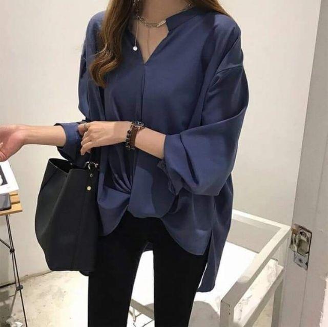 Áo sơ mi, áo nữ, áo sơ mi nữ, áo sơ mi uzzlang, áo sơ mi phọt dài, áo sơ mi tay dài, áo kiểu, áo nữ, áo uzzlang