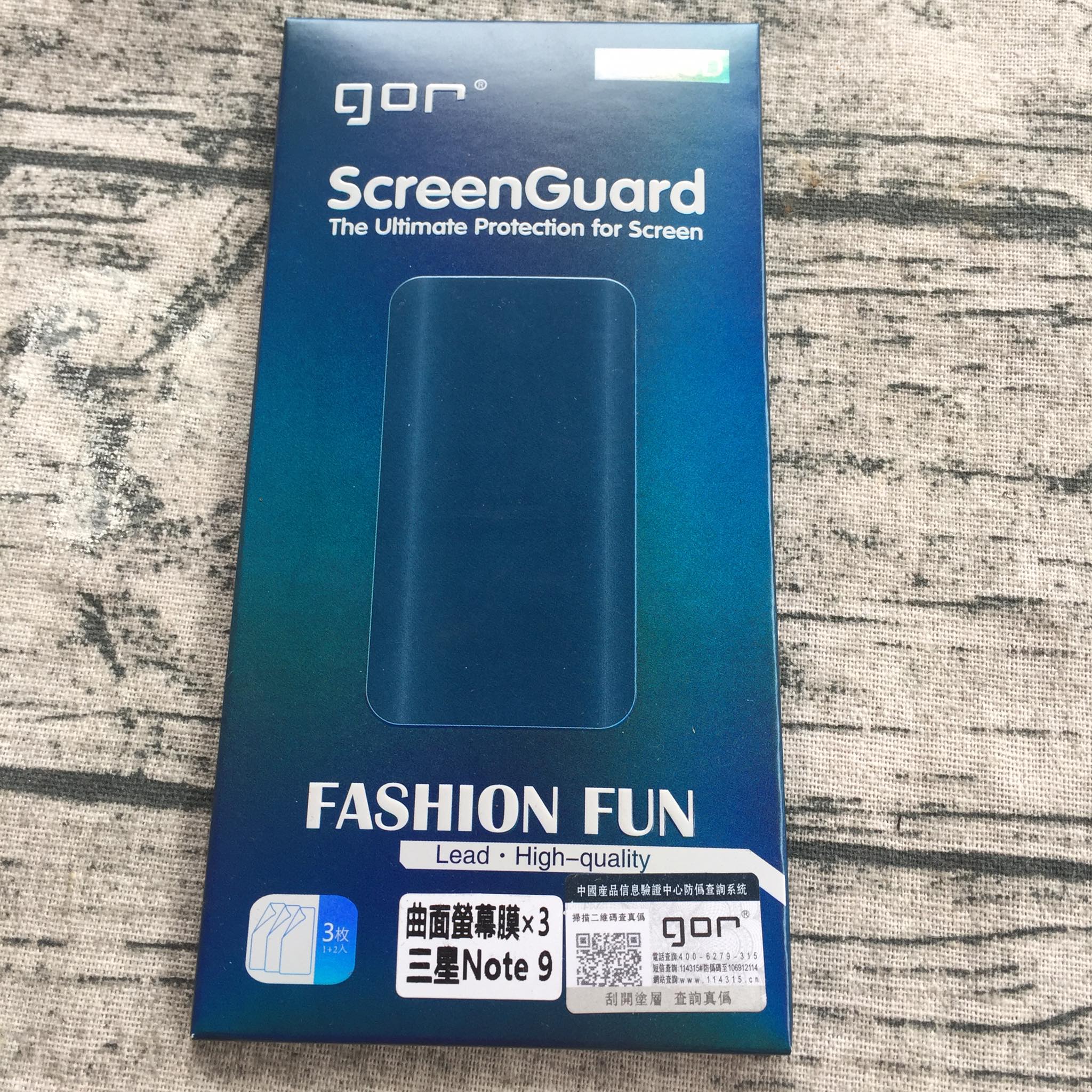 Bộ 4 miếng dán dẻo Gor Samsung Note 9 - Hàng nhập khẩu