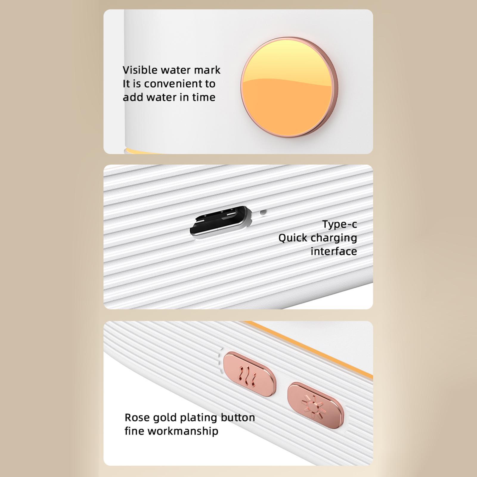 2Pcs Humidifier Essential  Noiseless for Baby Room